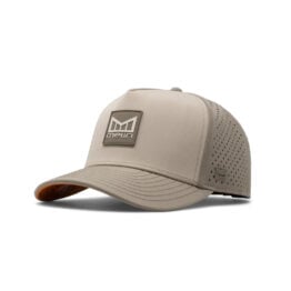 Melin Hydro Odysea Stacked Snapback Hat Cobblestone Brindle