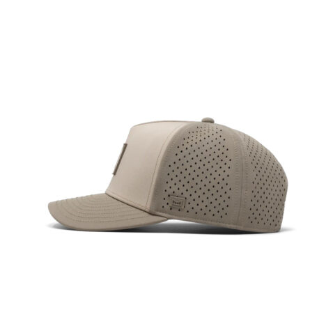 Melin Hydro Odysea Stacked Snapback Hat Cobblestone Brindle - Image 4