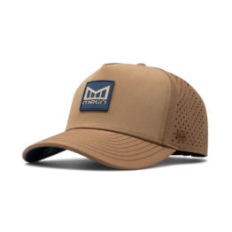 Melin Hydro Odysea Stacked Snapback Hat Tobacco Bison