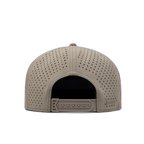 Melin Hydro Trenches Icon Snapback Hat Cobblestone Brindle - Image 4