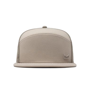 Melin Hydro Trenches Icon Snapback Hat Cobblestone Brindle