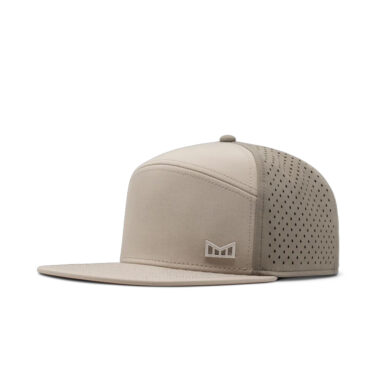 Melin Hydro Trenches Icon Snapback Hat Cobblestone Brindle