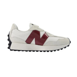New Balance 327 Shoes White Red