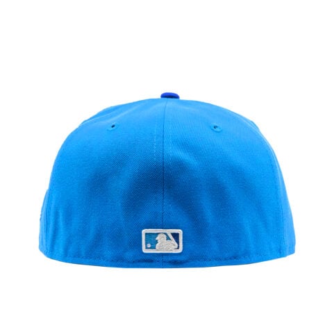 New Era 59Fifty Los Angeles Dodgers Two Tone Fitted Hat Snapshot Blue Majestic Blue White - Image 5