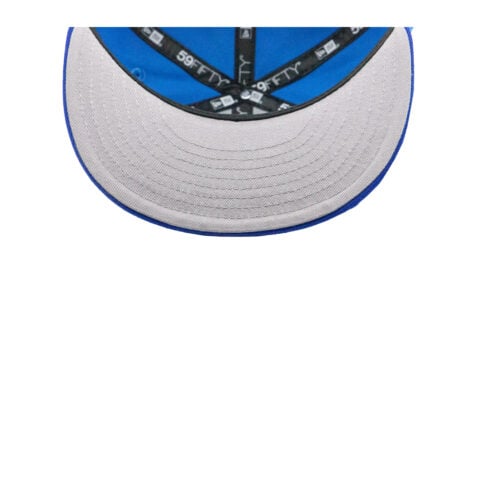 New Era 59Fifty Los Angeles Dodgers Two Tone Fitted Hat Snapshot Blue Majestic Blue White - Image 7