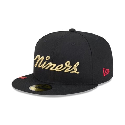New Era 59Fifty San Francisco 49ers NFL Rivalry Fitted Hat Black Gold