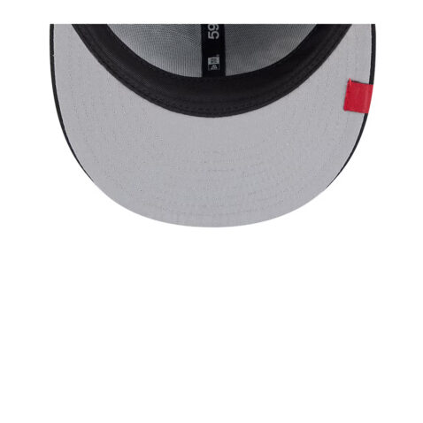 New Era 59Fifty San Francisco 49ers NFL Rivalry Fitted Hat Black Gold - Image 4