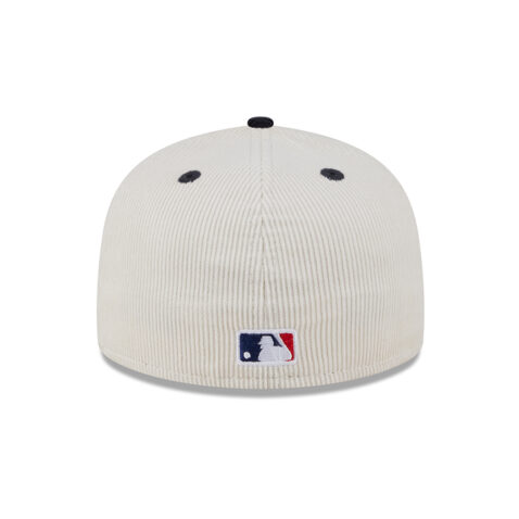 New Era 59Fifty Seattle Mariners 2T Cord Fitted Hat White Dark Navy - Image 5
