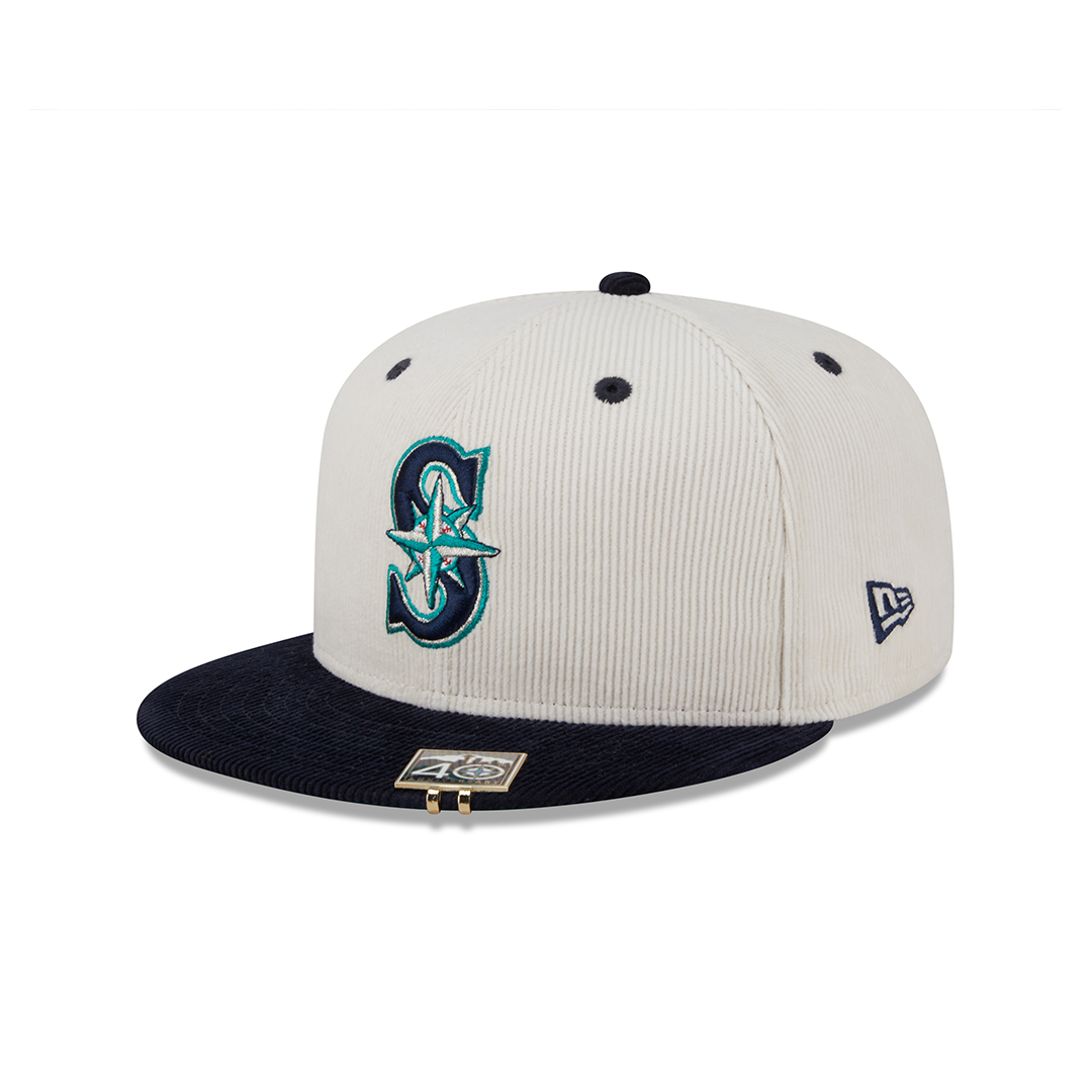 [NEW ERA]Seattle Mariners キャップ ライトグレー 39THIRTY Speed シアトル・マリナーズ ライトグレー