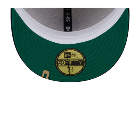New Era 59Fifty Seattle Mariners 2T Cord Fitted Hat White Dark Navy - Image 7