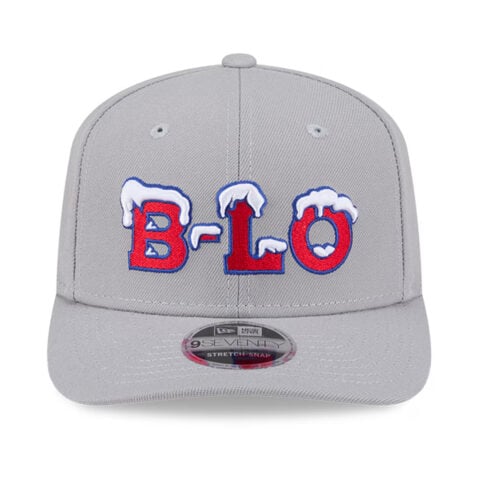 New Era 9Seventy Buffalo Bills NFL Rivalry A-Frame Snapback Hat Gray - Image 2