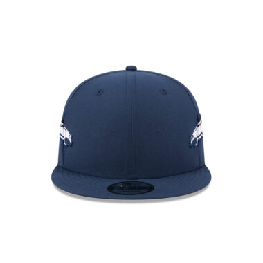 New Era 9Fifty Denver Broncos Helmet Snapback Hat Navy Blue Orange New Era 9Fifty Denver Broncos Helmet Snapback Hat Navy Blue Orange