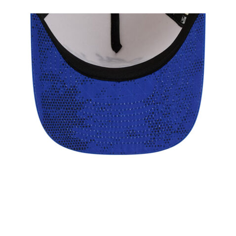 New Era 9Fifty Los Angeles Rams NFL Rivalry A-Frame Snapback Hat Chrome White Blue - Image 5