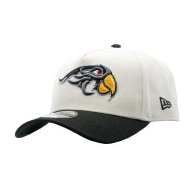 New Era 9Forty Pericos de Puebla A-Frame Snapback Hat Chrome White Black