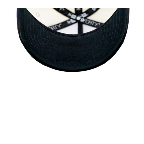 New Era 9Forty Pericos de Puebla A-Frame Snapback Hat Chrome White Black - Image 4