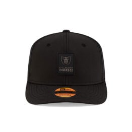 New Era 9Seventy Las Vegas Raiders Official Sideline Mesh Trucker Stretch Snapback Hat Black