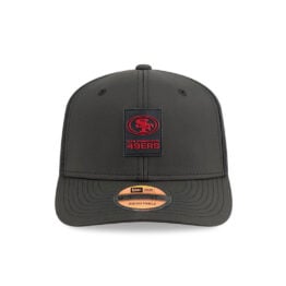 New Era 9Seventy San Francisco 49ers Official Sideline Mesh Trucker Stretch Snapback Hat Black