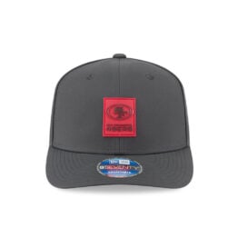 New Era 9Seventy San Francisco 49ers Official Sideline Mesh Trucker Stretch Snapback Hat Dark Gray