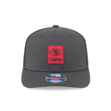 New Era 9Seventy San Francisco 49ers Official Sideline Mesh Trucker Stretch Snapback Hat Dark Gray New Era 9Seventy San Francisco 49ers Official Sideline Mesh Trucker Stretch Snapback Hat Dark Gray