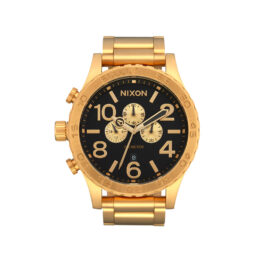 Nixon 51-30 Chrono Watch All Gold Black