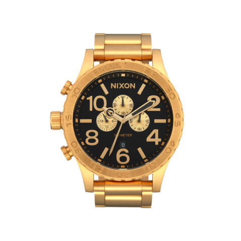 Nixon 51-30 Chrono Watch All Gold Black