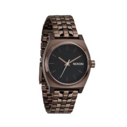 Nixon Medium Time Teller Watch Chocolate  Black Coffee