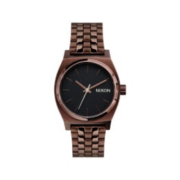 Nixon Medium Time Teller Watch Chocolate  Black Coffee