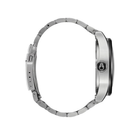 Nixon Sentry Stainless Steel Fisheye Silver Polar Blue - Image 4