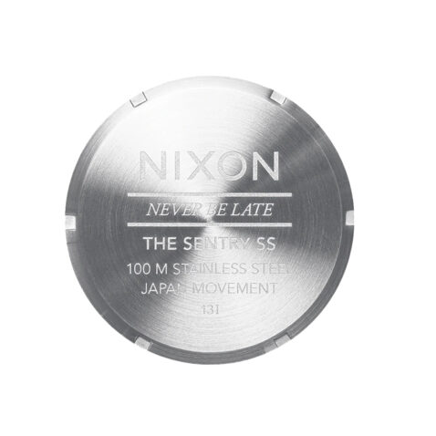 Nixon Sentry Stainless Steel Fisheye Silver Polar Blue - Image 5