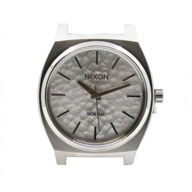 Nixon Time Teller Solar Silver Snow Nixon Time Teller Solar Silver Snow