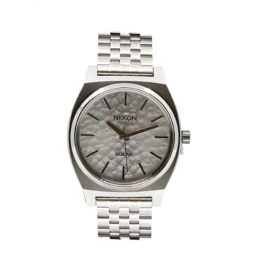 Nixon Time Teller Solar Silver Snow