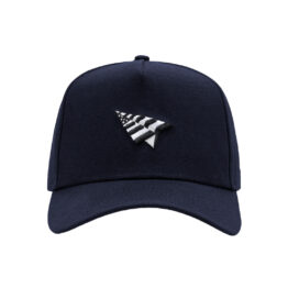 Paper Planes The B-Side Crown New Era 9Forty A-Frame Snapback Hat Navy Blue