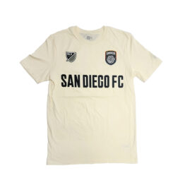 New Era San Diego Football Club SDFC Team Short Sleeve T-Shirt Chrome White