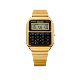 Casio CA500WEG-1AVT Watch Gold Black