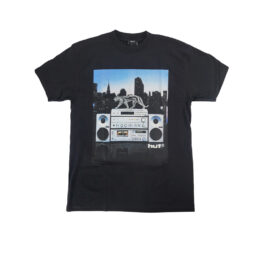 HUF Midnight Radio Short Sleeve T-Shirt Black