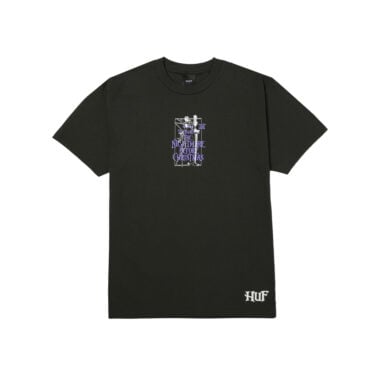 HUF x Nightmare Before Christmas Nightmare Short Sleeve T-Shirt Vintage Black HUF x Nightmare Before Christmas Nightmare Short Sleeve T-Shirt Vintage Black