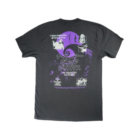 HUF x Nightmare Before Christmas Nightmare Short Sleeve T-Shirt Vintage Black - Image 2