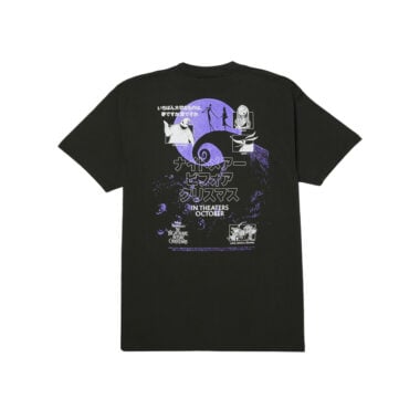 HUF x Nightmare Before Christmas Nightmare Short Sleeve T-Shirt Vintage Black HUF x Nightmare Before Christmas Nightmare Short Sleeve T-Shirt Vintage Black