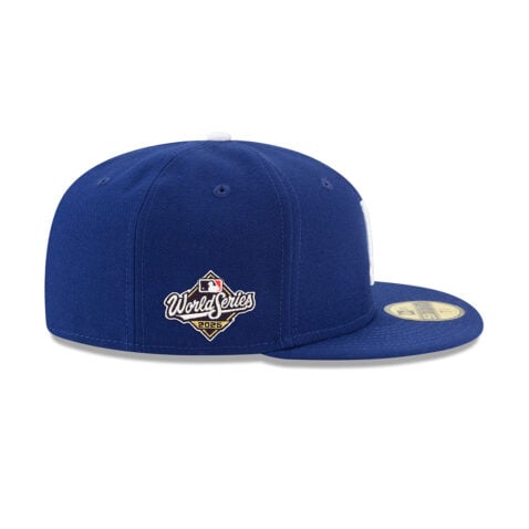 New Era 59Fifty Los Angeles Dodgers World Series Side Patch 2025 Official Game Fitted Hat - Image 4
