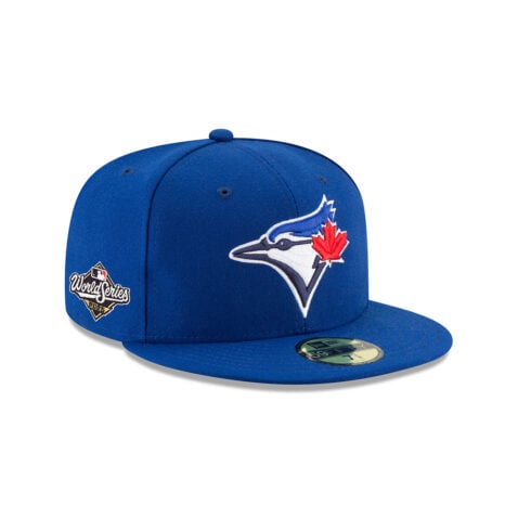 New Era 59Fifty Toronto Blue Jays World Series Side Patch 2025 Official Game Fitted Hat - Image 3