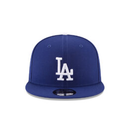 New Era 9Fifty Los Angeles Dodgers World Series Side Patch 2025 Official Game Snapback Hat Dark Royal