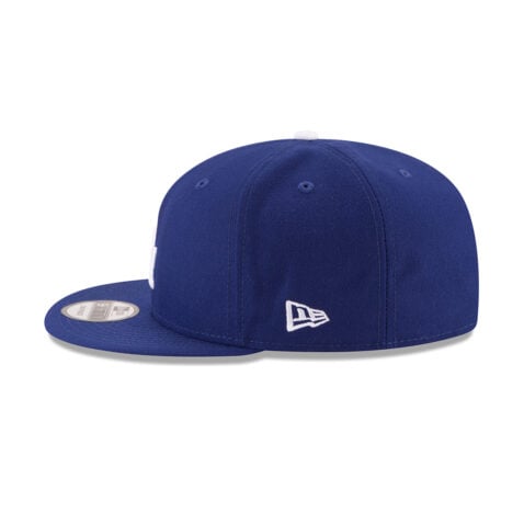 New Era 9Fifty Los Angeles Dodgers World Series Side Patch 2025 Official Game Snapback Hat Dark Royal - Image 6