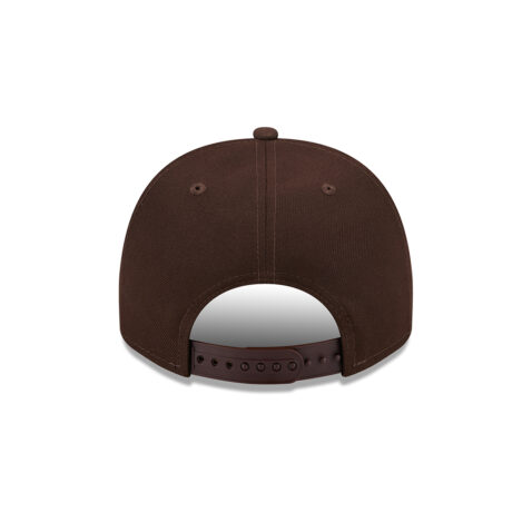 New Era 9Fifty San Diego Padres Local Play A-Frame Snapback Hat Brown White - Image 5