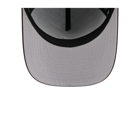 New Era 9Fifty San Diego Padres Local Play A-Frame Snapback Hat Brown White - Image 7