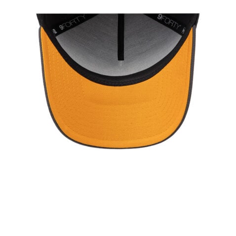 New Era 9Forty New York Yankees Dia De Los Muertos A-Frame Snapback Hat Black Orange - Image 6