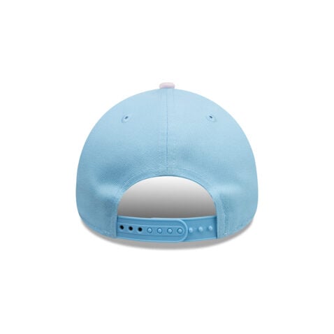 New Era 9Forty San Diego Padres City Element Dominicana Flower Snapack Hat Sky Blue Pink - Image 4