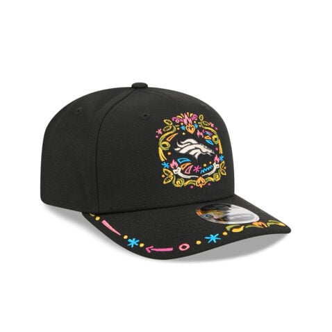 New Era 9Seventy Denver Broncos Hasta La Muerte Snapback Hat Black - Image 3