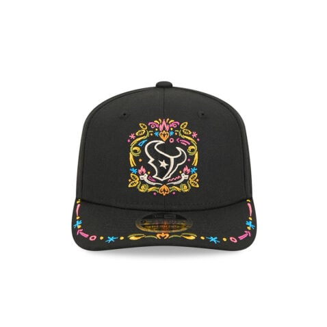 New Era 9Seventy Houston Texans Hasta La Muerte Snapback Hat Black - Image 2