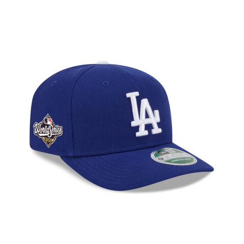 New Era 9Seventy Los Angeles Dodgers World Series Side Patch 2025 Official Game Stretch Snapback Hat - Image 3