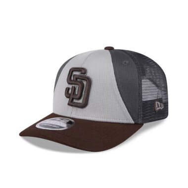 New Era 9Seventy San Diego Padres Batting Practice 2025 Snapback Hat Graphite Gold